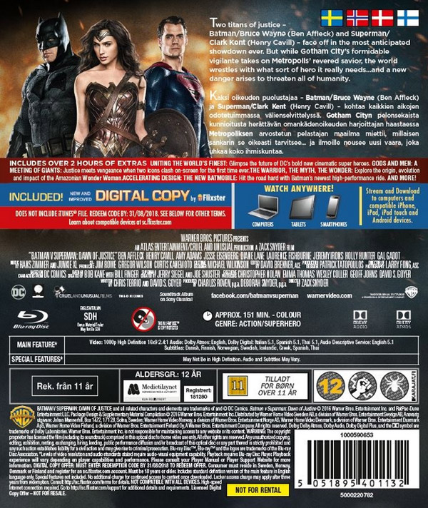Batman v Superman - Dawn of Justice (Blu-ray) - 2