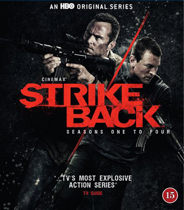 Strike Back - Säsong 1-4 (Blu-ray)