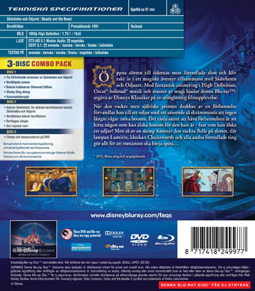 Skönheten Och Odjuret (Disney) (2-disc Blu-ray + DVD) - 2