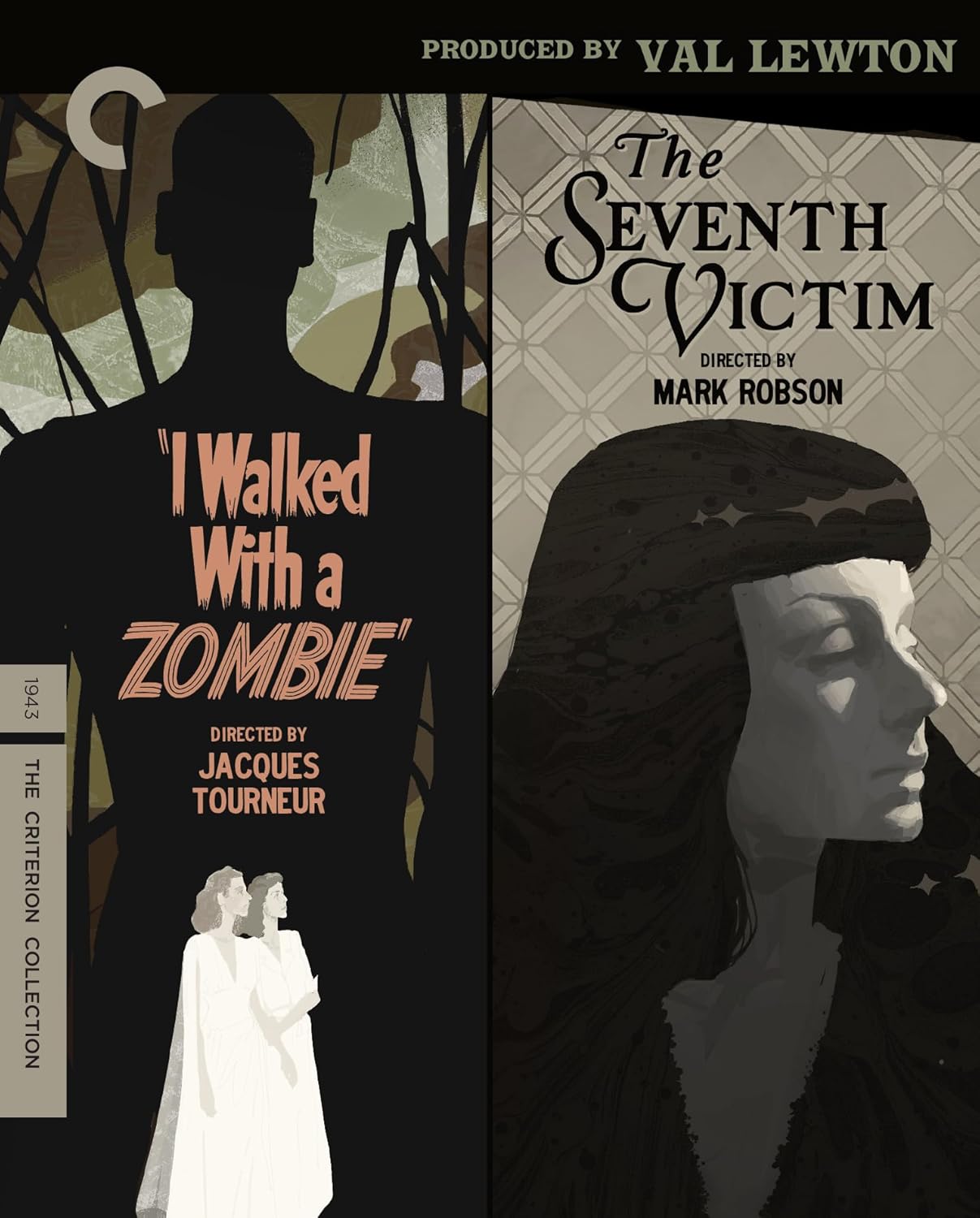 I Walked With A Zombie / The Seventh Victim (Criterion Collection) (ej svensk text) (Blu-ray)