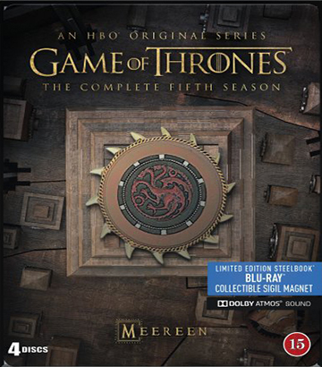 Game Of Thrones - Säsong 5 - Steelbook (Blu-ray) - Kvarnvideo.se