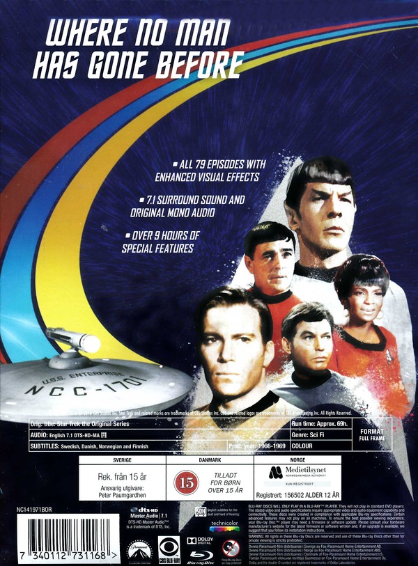 Star Trek: Original Series - Re-Pack (20-disc) (Blu-ray) - 2