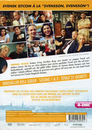 Pappas Flicka - Säsong 1 & 2 (4-disc) - 2