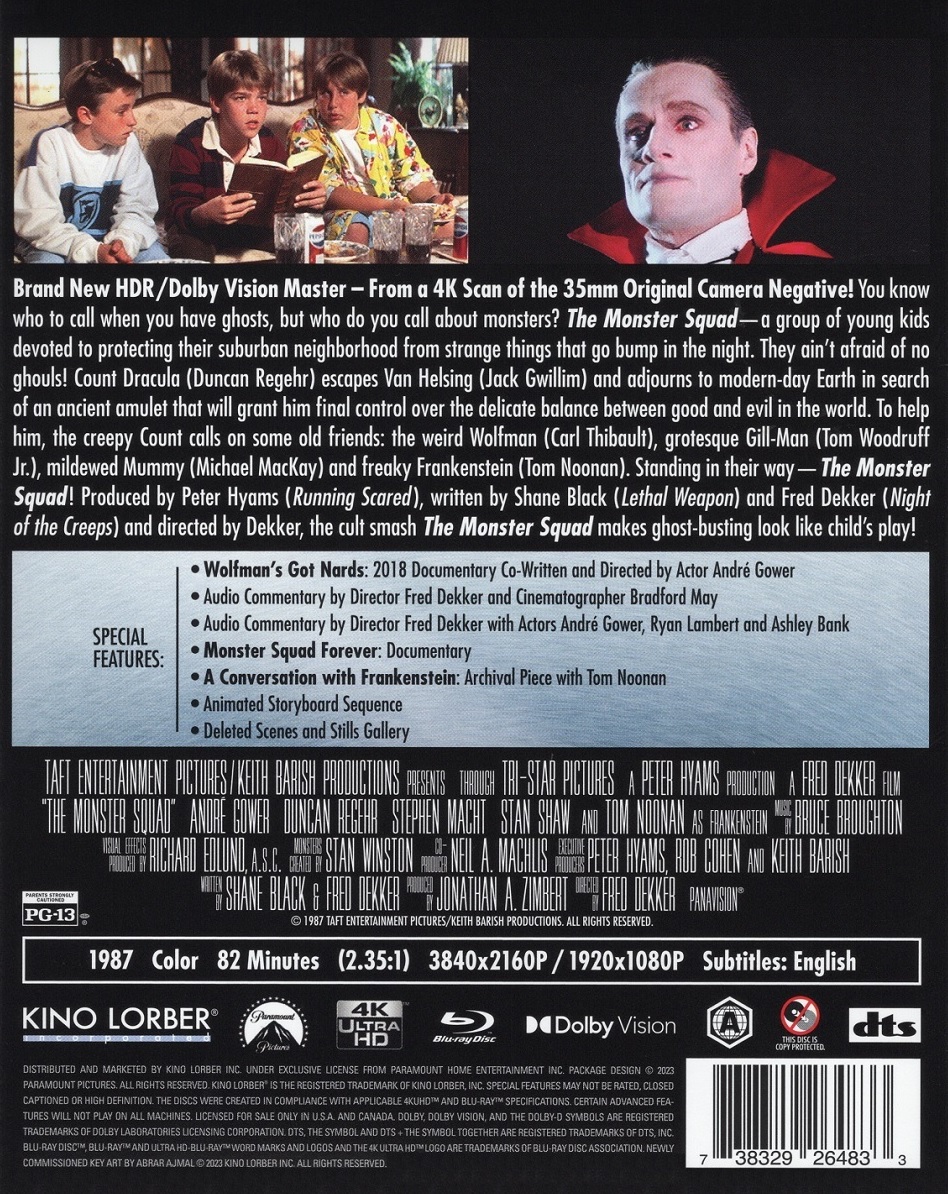 Monster Squad (ej svensk text) (4K Ultra HD + Blu-ray) - 2