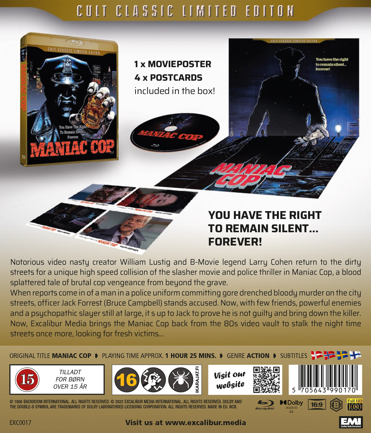 Maniac Cop (Blu-ray) - 2