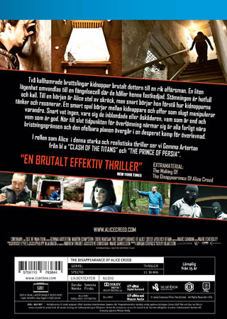 Disappearance of Alice Creed (Blu-ray + DVD) - 2