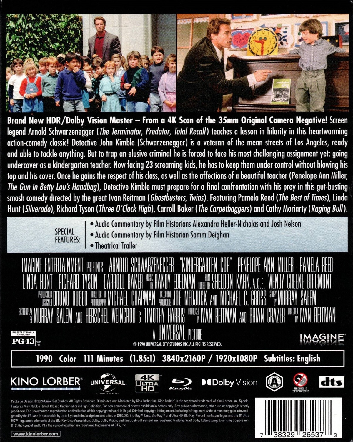 Kindergarten Cop (ej svensk text) (4K Ultra HD + Blu-ray) - 2