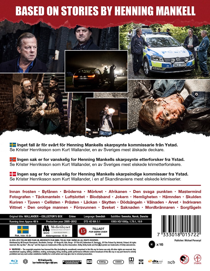 Wallander - Collectors Box (Blu-ray) - 2