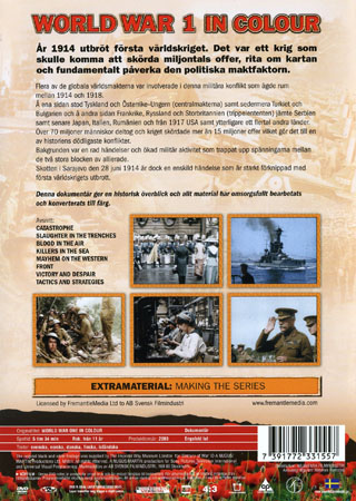 World War 1 In Colour (3-disc) - 2