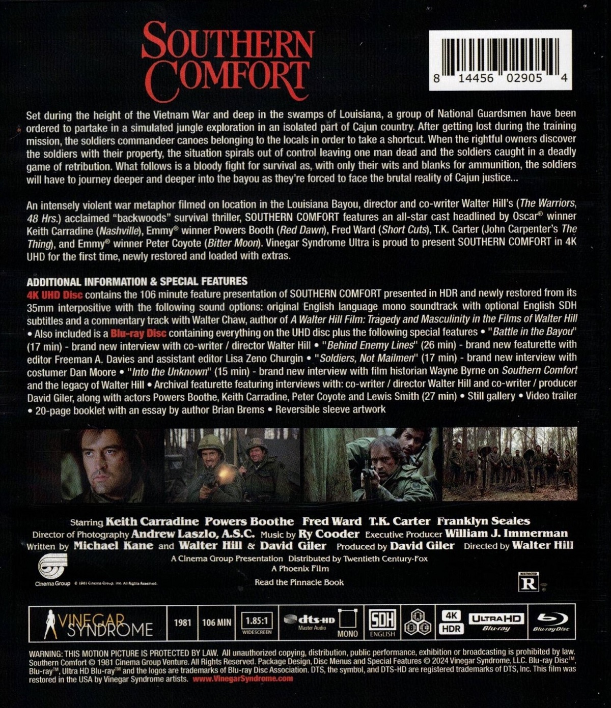 Southern Comfort (ej svensk text) (4K Ultra HD + Blu-ray) - 2