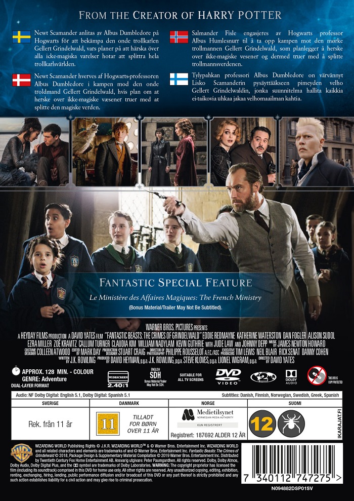 Fantastiska Vidunder: Grindelwalds Brott - 2