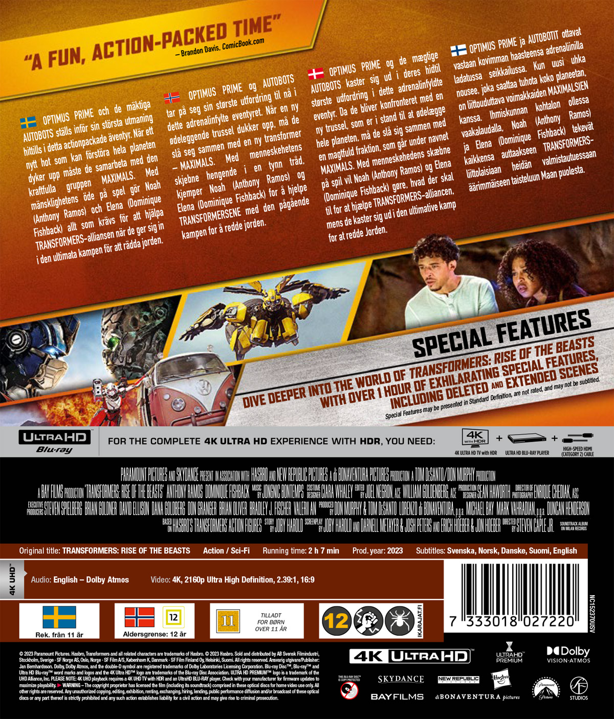  Transformers: Rise of the Beasts (4K Ultra HD) - 2