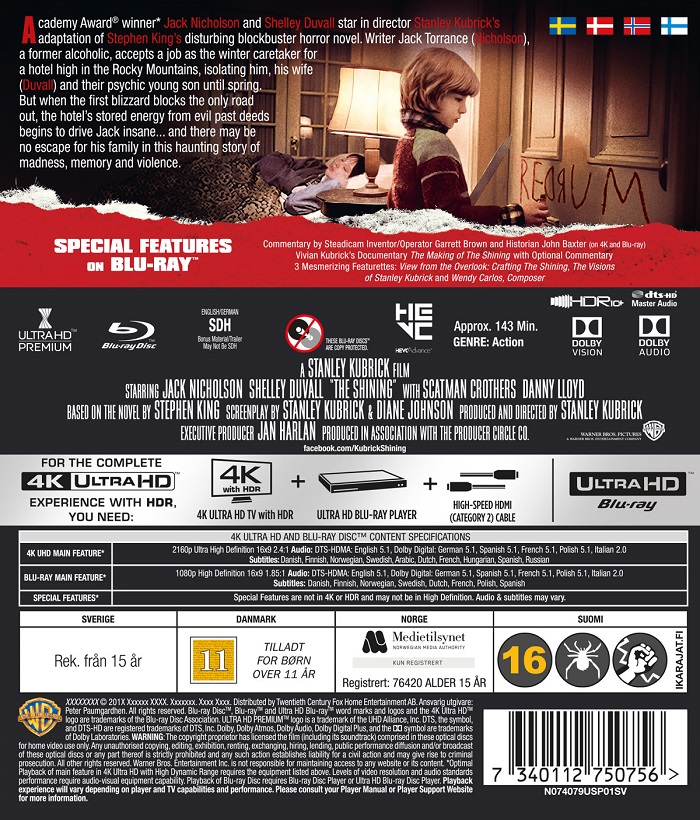 Shining (4K Ultra HD + Blu-ray) - 2