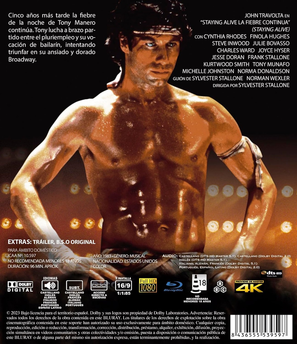 Staying Alive (ej svensk text) (Blu-ray) - 2
