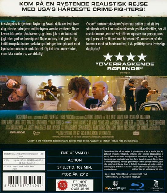 End of Watch (Blu-ray) - 2