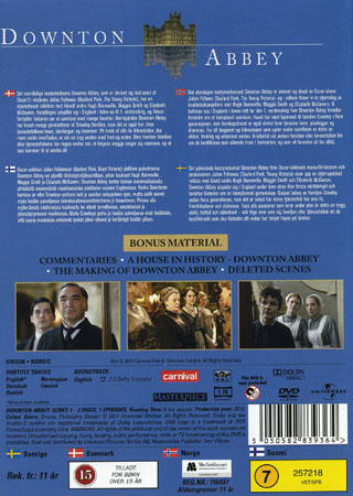Downton Abbey - Säsong 1 (Begagnad) - 2