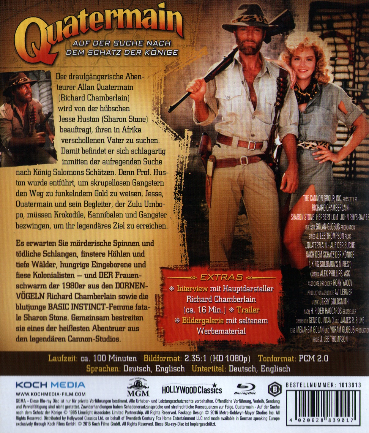 King Solomon's Mines (ej svensk text) (Blu-ray) - 2