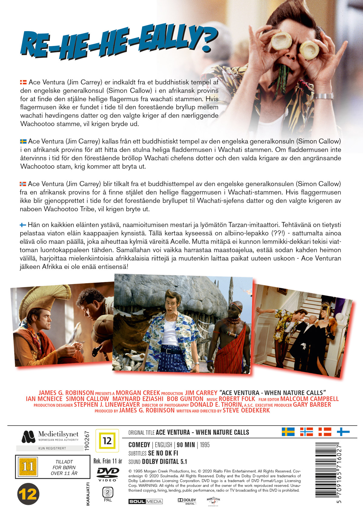 Ace Ventura - Den Galopperande Detektiven Rider Igen - 2