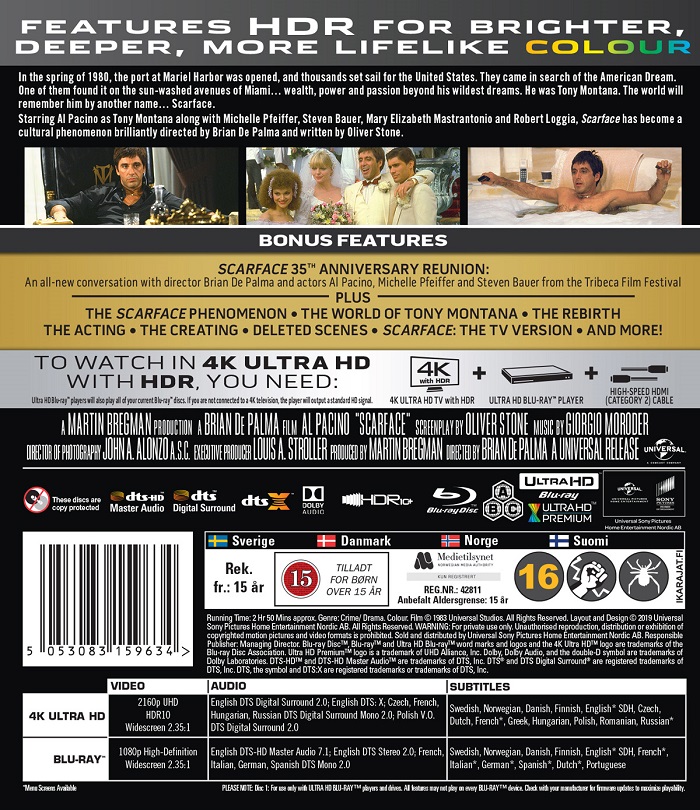 Scarface (4K Ultra HD + Blu-ray) - 2