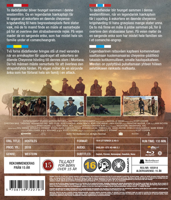 Hostiles (Blu-ray) - 2