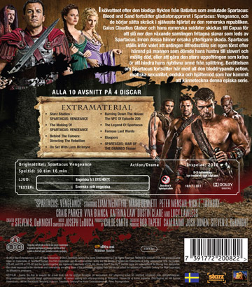 Spartacus: Vengeance - Säsong 2 (Blu-ray) - 2