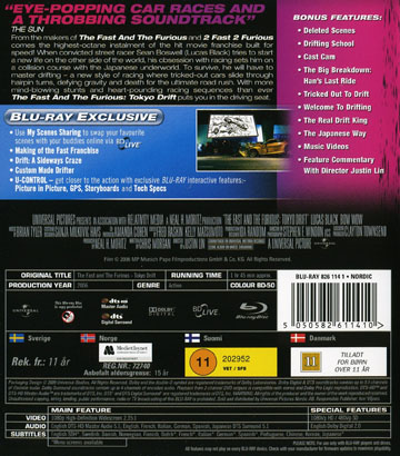 Fast And the Furious - Tokyo Drift (Blu-ray) - 2