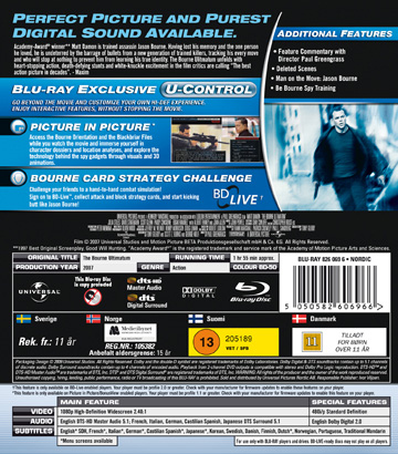 Bourne Ultimatum (Blu-ray) (Begagnad) - 2