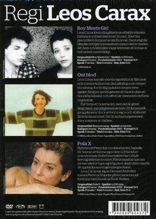 Leos Carax Box (3-disc) - 2