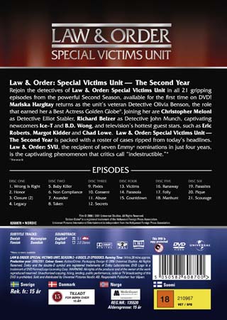 Law & Order: Special Victims Unit - Säsong 2 - 2