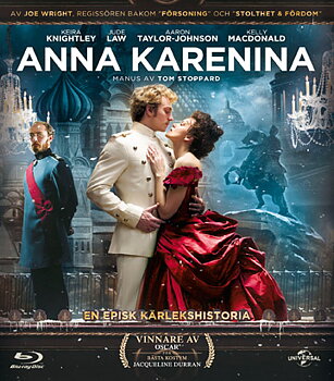 Anna Karenina (2012) (Blu-ray) (Norskt omslag)