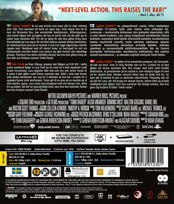 Tomb Raider (4K Ultra HD Blu-ray) - 2
