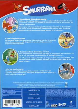 Smurfarna - Volym 16 - De Tre Smurfetörerna - 2