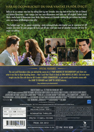 Twilight Saga - Breaking Dawn: Del 2 (2-disc) - 2