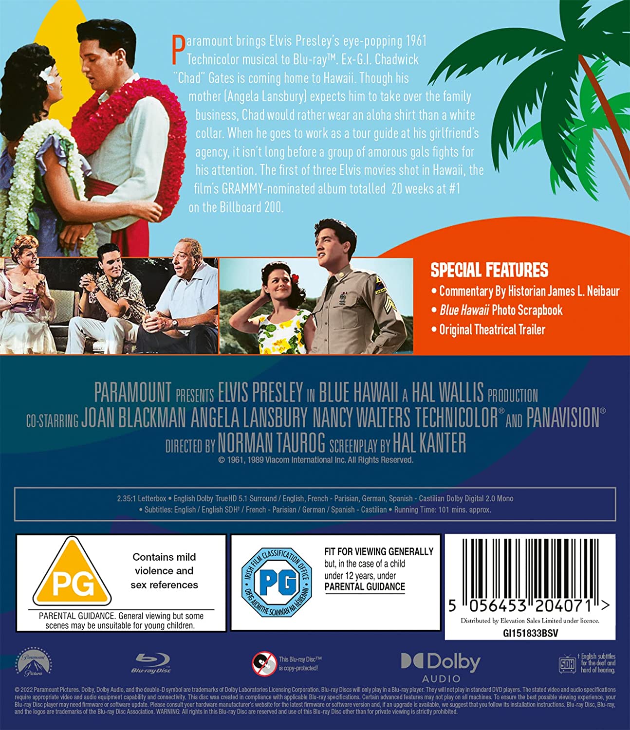 Blue Hawaii (ej svensk text) (Blu-ray) - 2