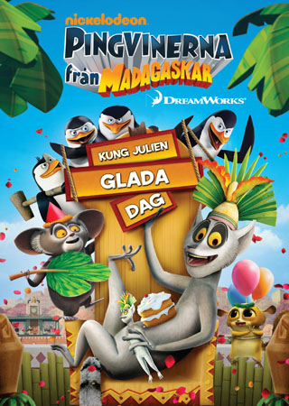 Pingvinerna Från Madagaskar - Kung Julien Glada Dag