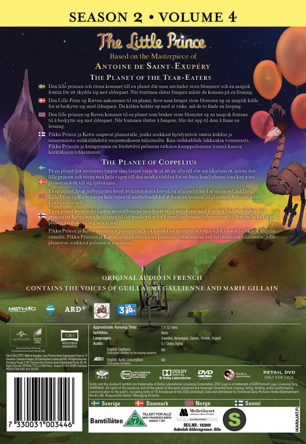 Little Prince - Planet of the Tear-Eaters / Planet of Coppelius - 2