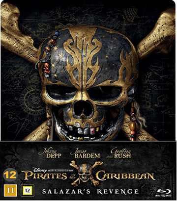 Pirates  of the Caribbean - Salazars Revenge (Steelbook) (Blu-ray)