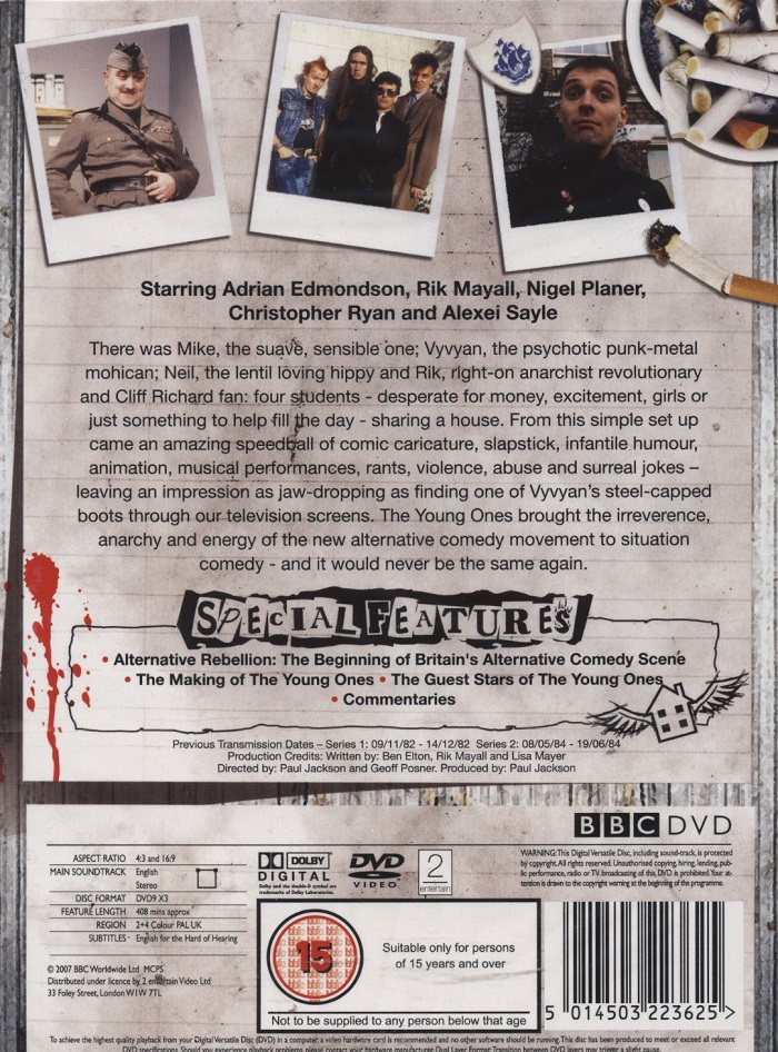 The Young Ones - Complete Series One & Two (ej svensk text) - 2