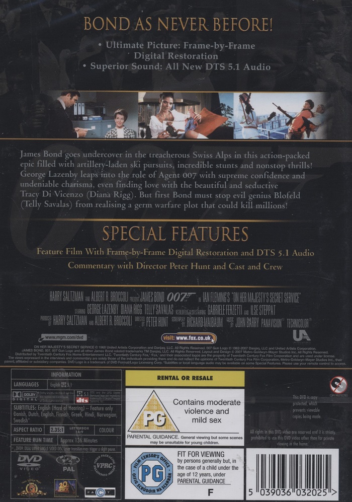 On Her Majesty's Secret Service - 2