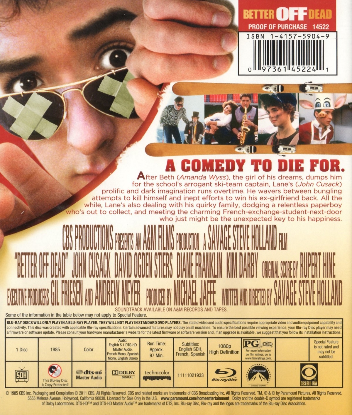 Better Off Dead (ej svensk text) (Blu-ray) - 2