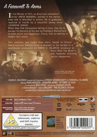 A Farewell To Arms (ej svensk text) - 2