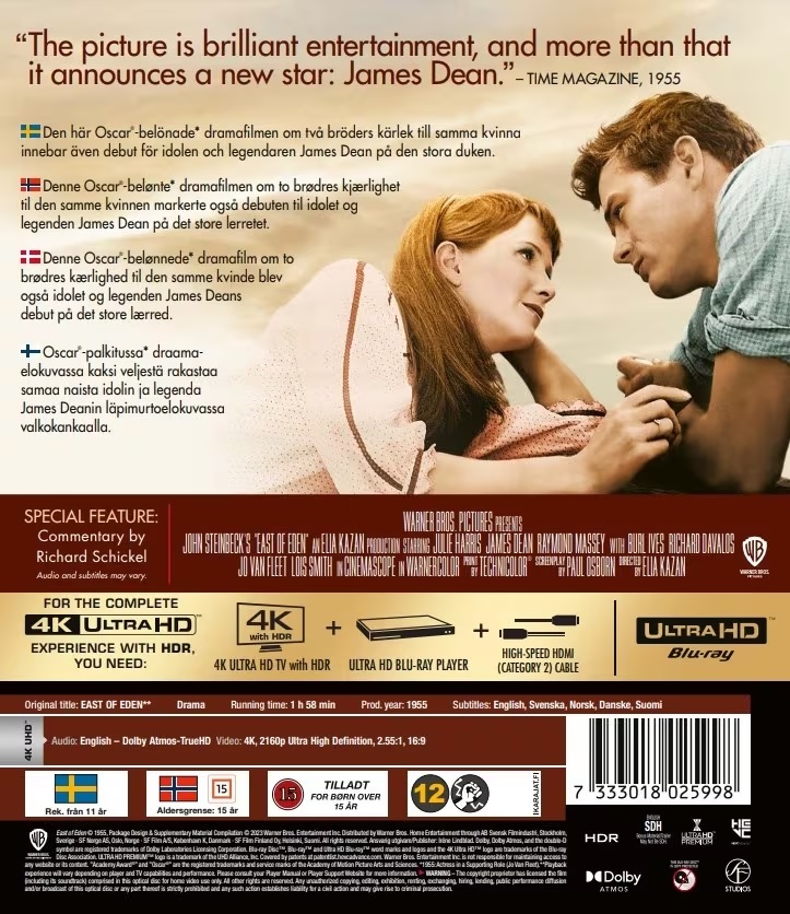East of Eden (4K Ultra HD) - 2