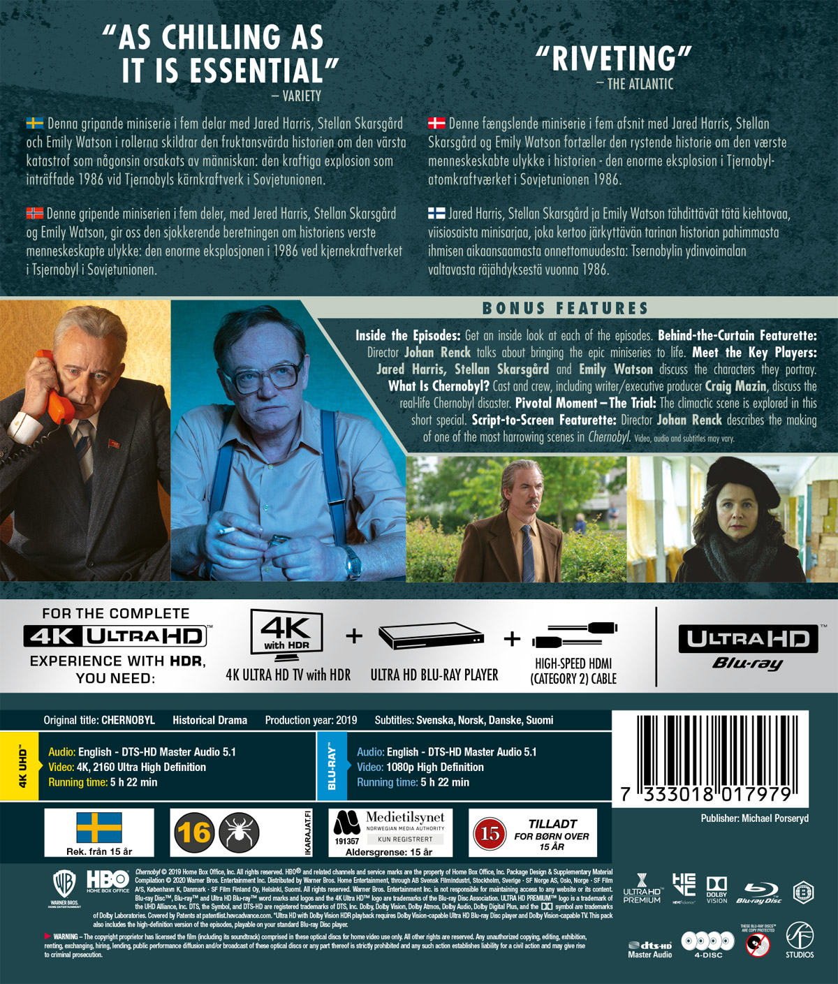 Chernobyl (4K Ultra HD Blu-ray + Blu-ray) - 2