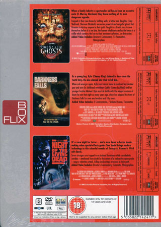 Thirteen Ghosts / Darkness Falls / Night of the Living Dead (3-disc) (ej svensk text) - 2