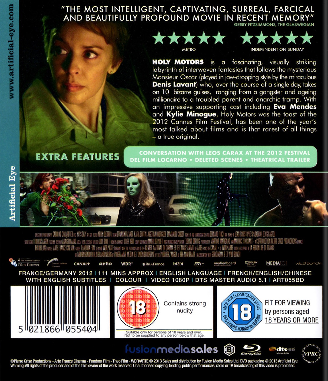 Holy Motors (ej svensk text) (Blu-ray) - 2
