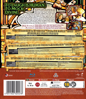 Monty Python - Holy Trinity Box (3-disc) (Blu-ray) - 2