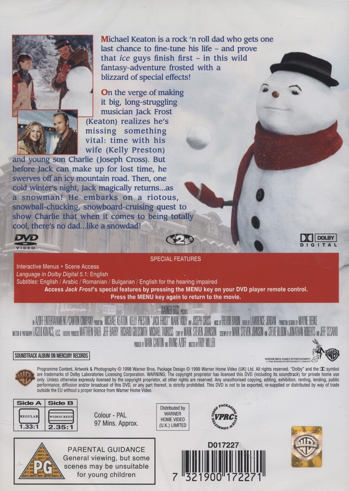 Jack Frost (ej svensk text) - 2