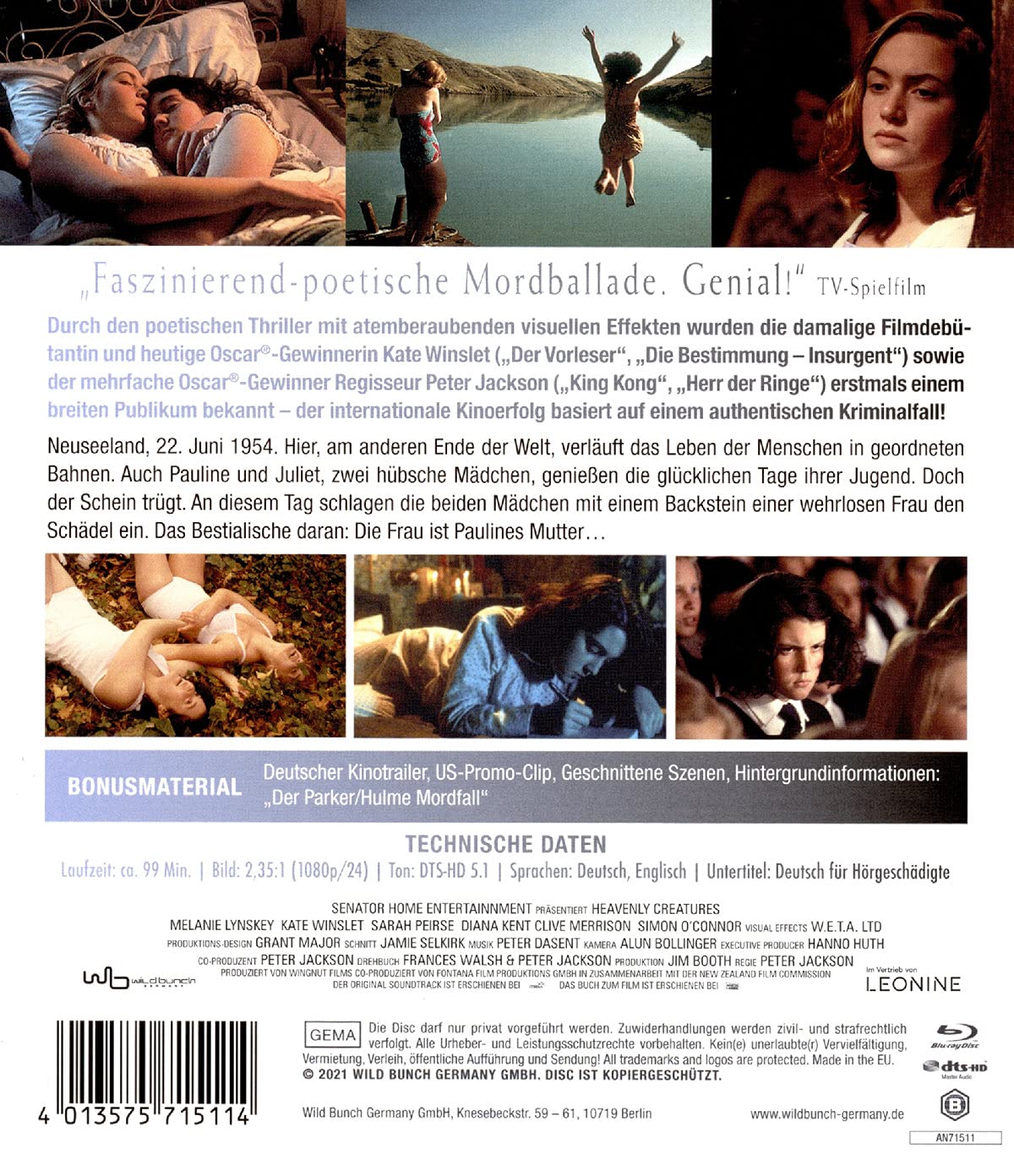 Heavenly Creatures (ej svensk text) (Blu-ray) - 2