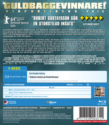 Hundraåringen Som Klev Ut Genom Fönstret Och Försvann (Blu-ray) - 2