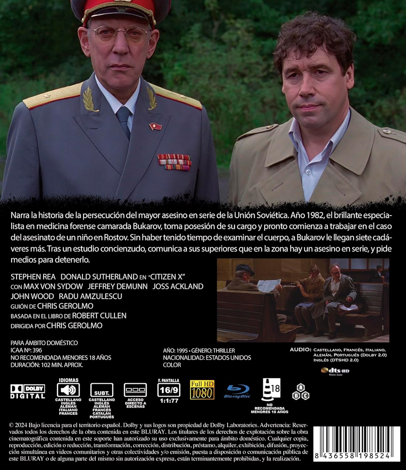 Citizen X (ej svensk text) (Blu-ray) - 2